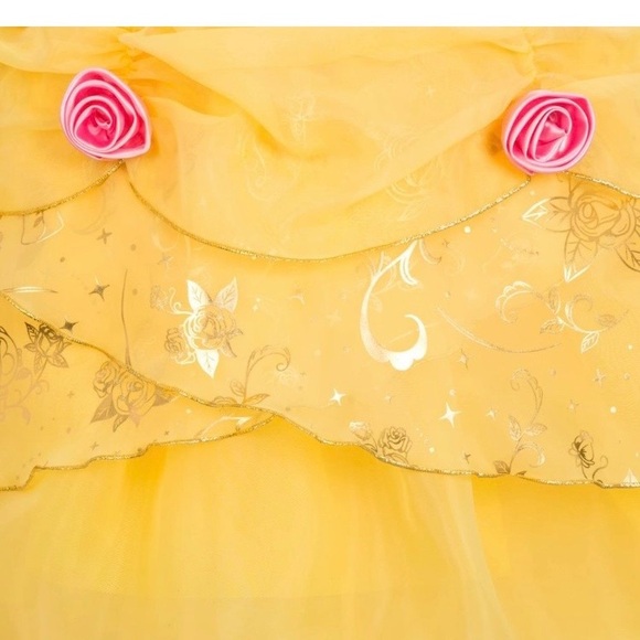 Disney Yellow Princess Belle girls Kids Costume - Picture 3 of 10